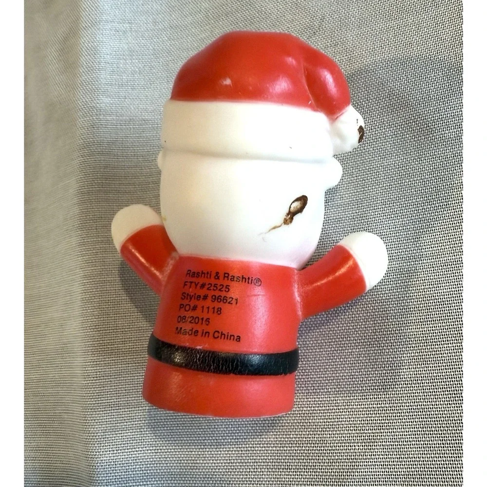 Rudolph The Red Nose Reindeer Vinyl Finger ‎ Puppet Set Of 5 - Picture 8 of 8